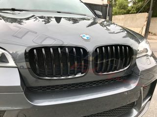 BMW X6 ( E71) ΜΑΣΚΑΚΙΑ ΠΡΟΦ/ΡΑ / SPORT GRILLE GLOSS BLACK 