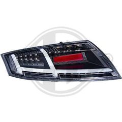 AUDI TT COUPE/CABRIO ΦΑΝΑΡΙΑ ΠΙΣΩ LED KOKKINA-MAYPA / RED-BLACK