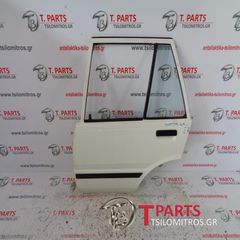 Πόρτες  Toyota-Starlet-EP71-1984-1989 Πίσω Αριστερά Λευκό