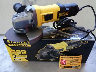  ΠΡΟΣΦΟΡΑ!!STANLEY ΕΠΑΓΓΕΛΜΑΤΙΚΟΣ ΓΩΝ.ΤΡΟΧΟΣ 850W Φ125 ΜΕ ΜΑ...