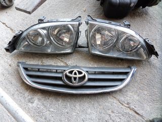 Toyota Avensis (2000-2002) μάσκα εμπρός κομπλέ με πλαίσιο και σήμα