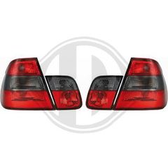 BMW SERIES 3 E46 4D ΦΑΝΑΡΙΑ ΠΙΣΩ  LED ΓΚΡΙ-ΚΟΚΚΙΝΑ/GREY-RED