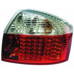 AUDI A4 B6 ΦΑΝΑΡΙΑ ΠΙΣΩ LED KOKKΙΝΑ-ΛΕΥΚΑ/RED-WHITE